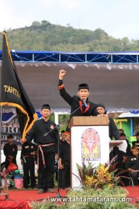 Ketua Umum Tahta Mataram Ki Surya Nagapati Di Acara Ruwatan Agung