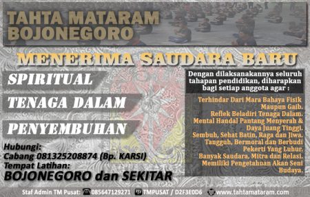 Tahta Mataram Bojonegoro