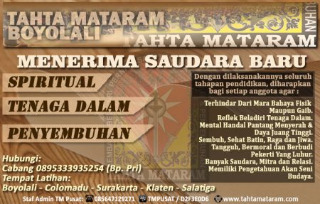 Tahta Mataram Boyolali