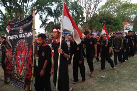 Saudara Tahta Mataram Ikut Serta Pawai HUT ke-73 RI di Karanganyar