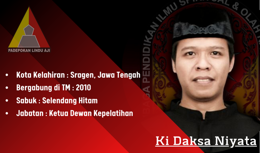 Ki Daksa Niyata Ketua Dewan Kepelatihan Ki Daksa Niyata Ketua Dewan Kepelatihan