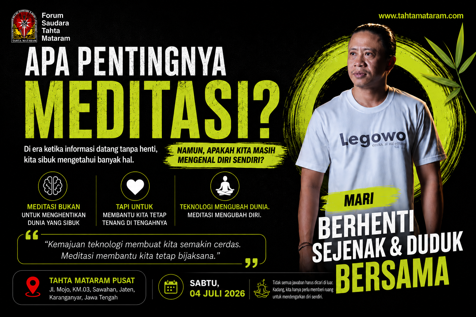 Apa Pentingnya Meditasi Saatnya Berhenti Sejenak dan Mengenal Diri Sendiri Apa Pentingnya Meditasi Saatnya Berhenti Sejenak dan Mengenal Diri Sendiri